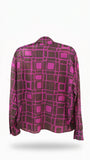 Blouse femme à col lavallière et manches longues aux matières et finitions de qualité