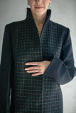 Manteau en laine, premium, pour femme