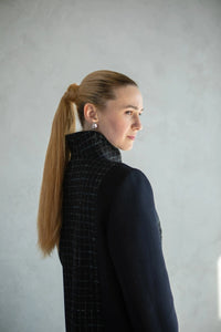 Manteau en laine femme, confection artisanale