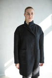 Manteau oversize laine femme