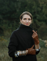 Manteau oversize en laine, style moderne et élégant