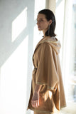 Poncho cape chaude en laine unie, élégante et confortable pour l’hiver