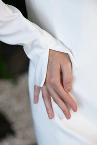 Manche élégante avec fente discrète – robe de mariée