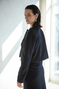 Veste femme élégante en laine et cachemire pour un look raffiné